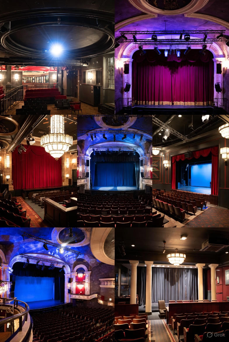 Indoor theatre and live performance venues as popular indoor activities in London
