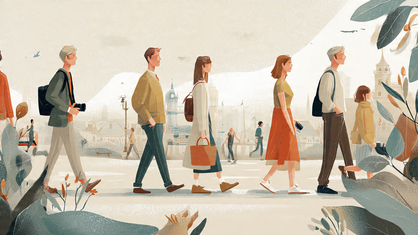 Different travel styles exploring London together during a 1 day London itinerary and flexible one day in London travel plan