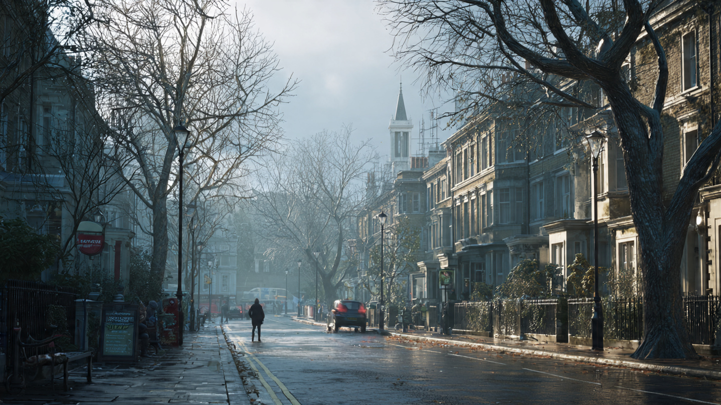 Best time to visit London during winter with quiet residential streets and a calm seasonal atmosphere
