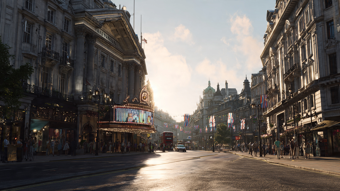 Best time to visit London with clear weather, open streets, and comfortable conditions for sightseeing